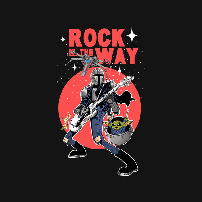 Rock Is The Way-Womens-Fitted-Tee-Tri haryadi