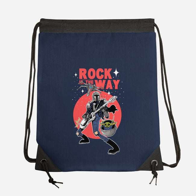 Rock Is The Way-None-Drawstring-Bag-Tri haryadi