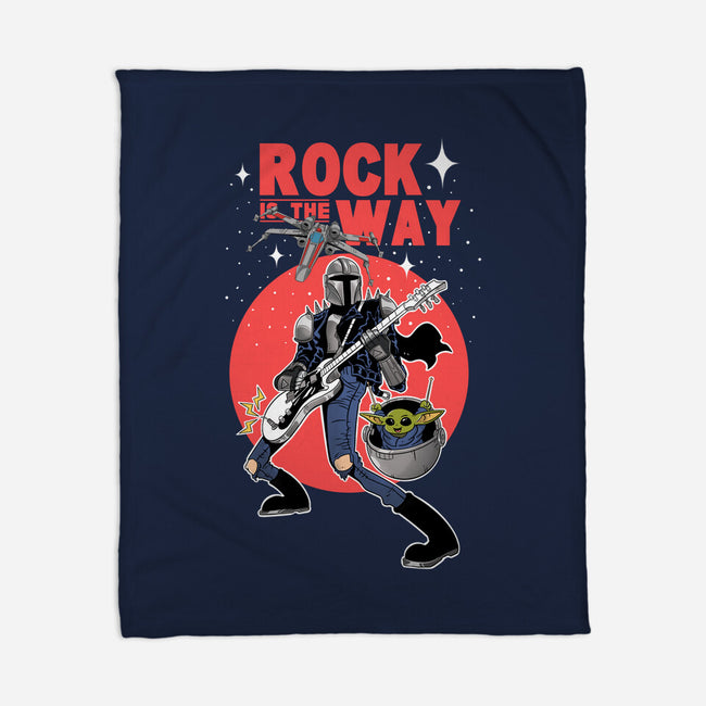 Rock Is The Way-None-Fleece-Blanket-Tri haryadi