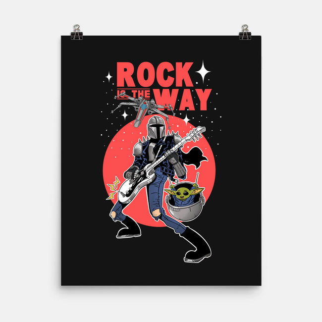 Rock Is The Way-None-Matte-Poster-Tri haryadi