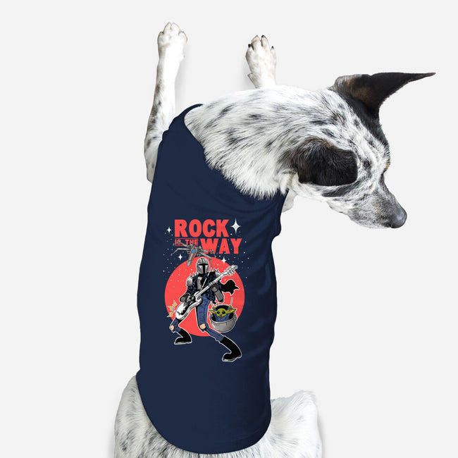 Rock Is The Way-Dog-Basic-Pet Tank-Tri haryadi