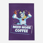 Bluey Needs More Coffee-None-Outdoor-Rug-MaxoArt