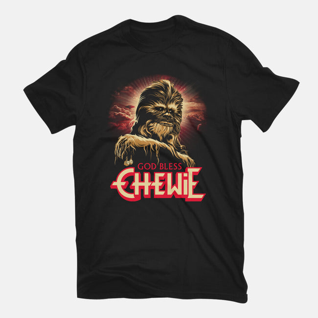 God Bless Chewie-Mens-Basic-Tee-CappO