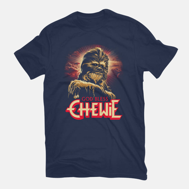 God Bless Chewie-Womens-Fitted-Tee-CappO