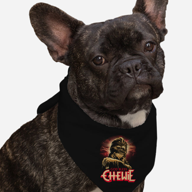 God Bless Chewie-Dog-Bandana-Pet Collar-CappO