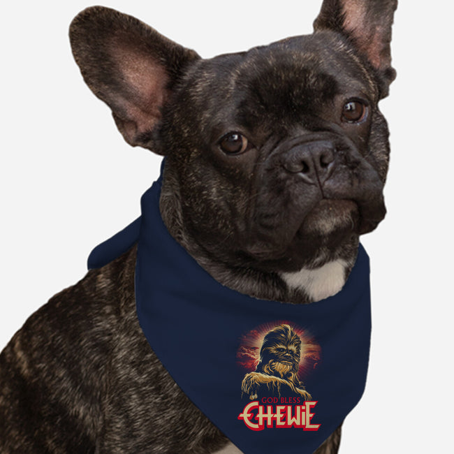 God Bless Chewie-Dog-Bandana-Pet Collar-CappO