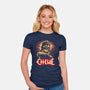 God Bless Chewie-Womens-Fitted-Tee-CappO