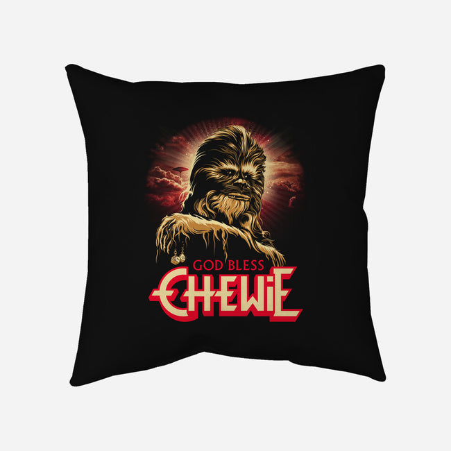 God Bless Chewie-None-Removable Cover-Throw Pillow-CappO