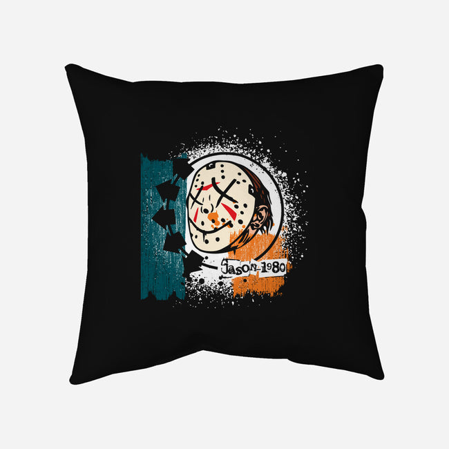 Jason 1980-None-Removable Cover w Insert-Throw Pillow-dalethesk8er