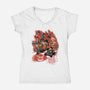 Mad Kart-Womens-V-Neck-Tee-TonyCenteno