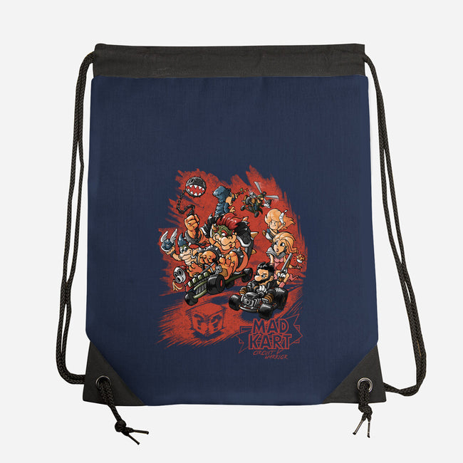 Mad Kart-None-Drawstring-Bag-TonyCenteno