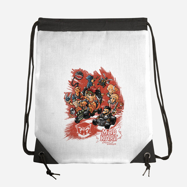 Mad Kart-None-Drawstring-Bag-TonyCenteno