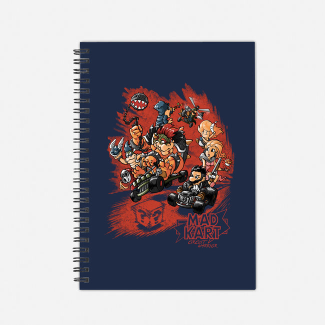 Mad Kart-None-Dot Grid-Notebook-TonyCenteno