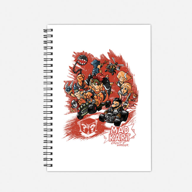 Mad Kart-None-Dot Grid-Notebook-TonyCenteno