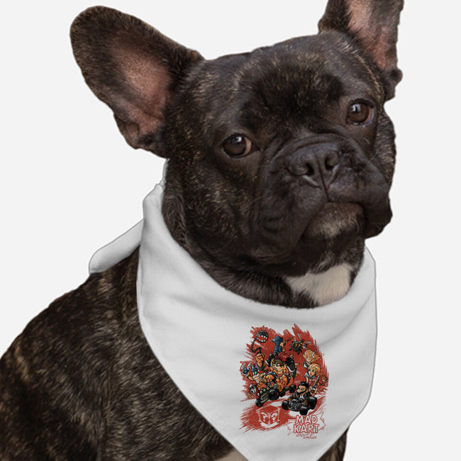 Mad Kart-Dog-Bandana-Pet Collar-TonyCenteno