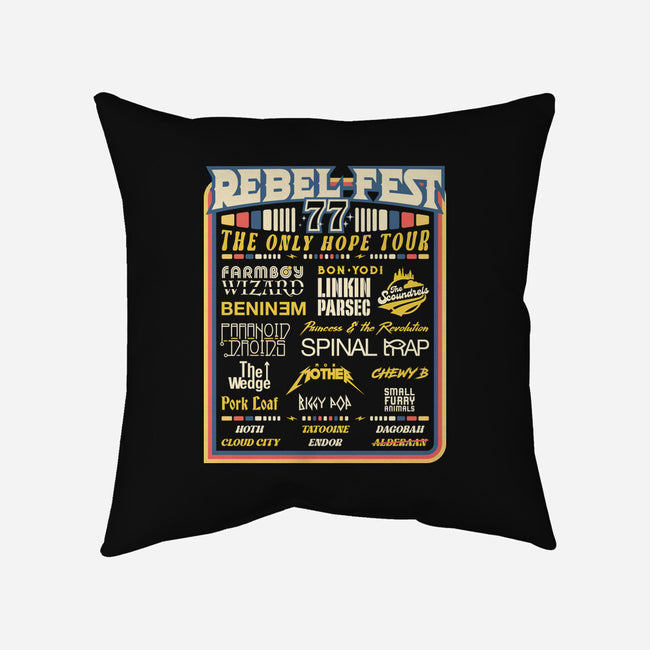 Rebel Fest-None-Removable Cover w Insert-Throw Pillow-rocketman_art