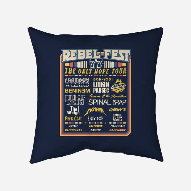 Rebel Fest-None-Removable Cover w Insert-Throw Pillow-rocketman_art