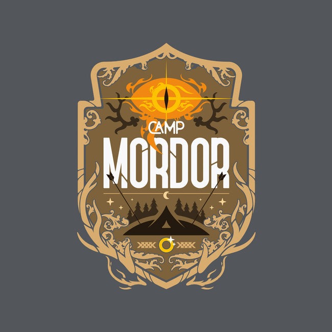 Camp Mordor-None-Fleece-Blanket-BadBox
