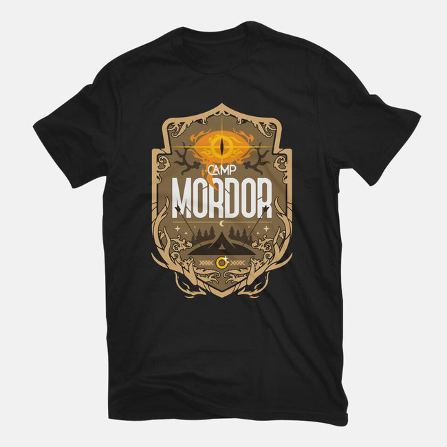 Camp Mordor-Unisex-Basic-Tee-BadBox