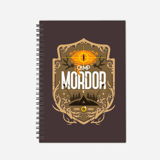 Camp Mordor-None-Dot Grid-Notebook-BadBox