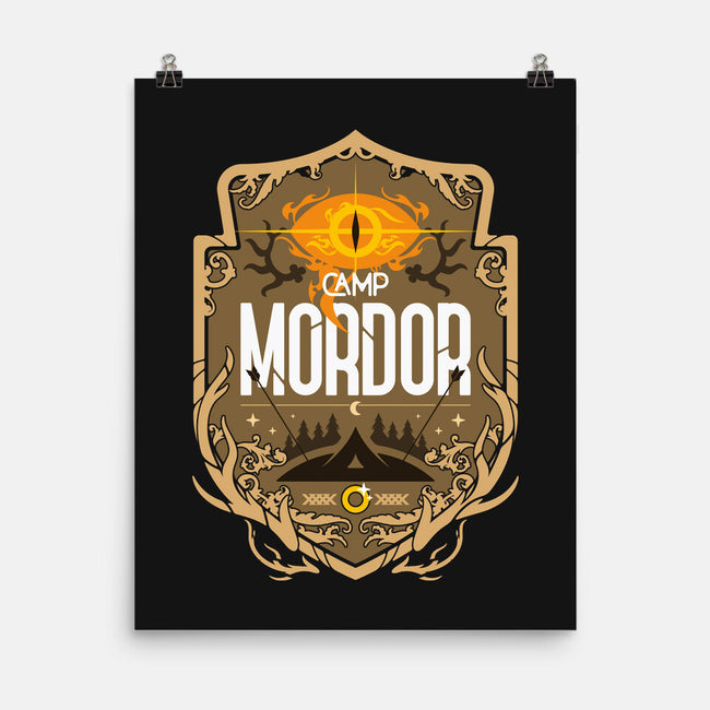 Camp Mordor-None-Matte-Poster-BadBox