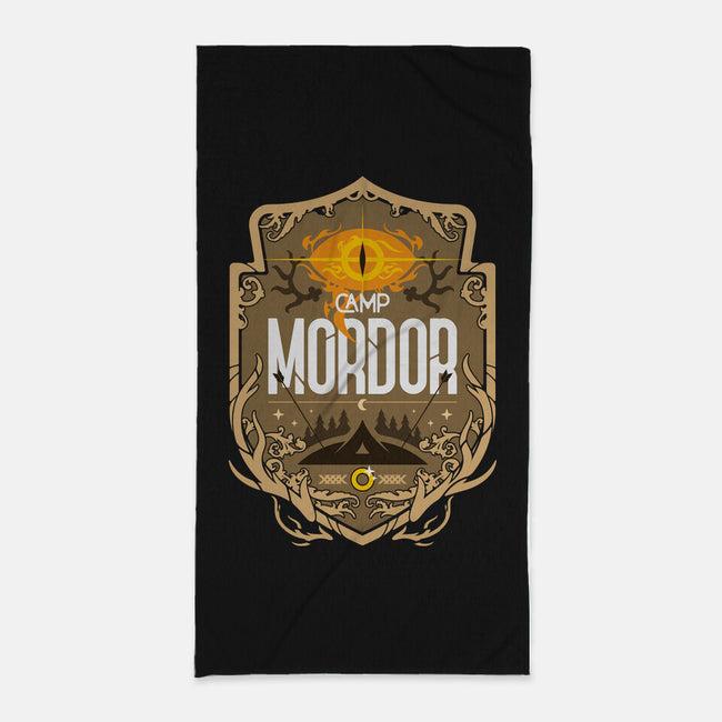 Camp Mordor-None-Beach-Towel-BadBox