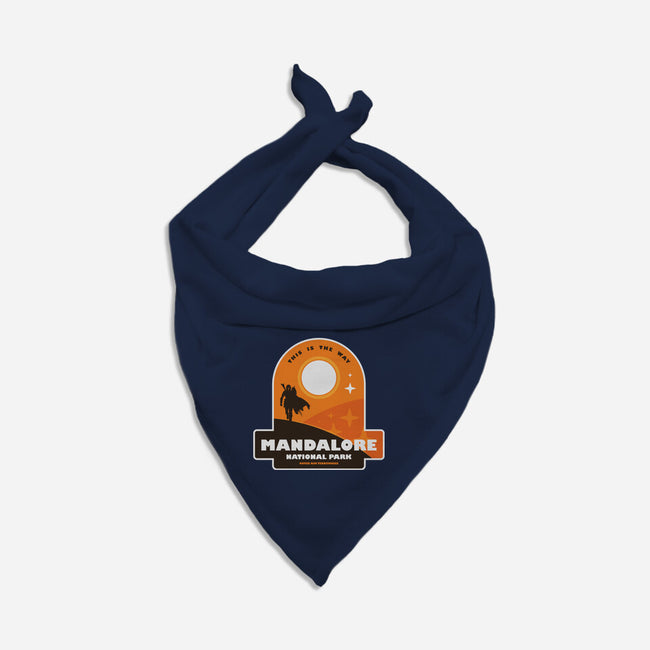 Mandalore National Park-Dog-Bandana-Pet Collar-BadBox