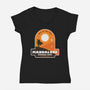 Mandalore National Park-Womens-V-Neck-Tee-BadBox