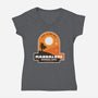 Mandalore National Park-Womens-V-Neck-Tee-BadBox