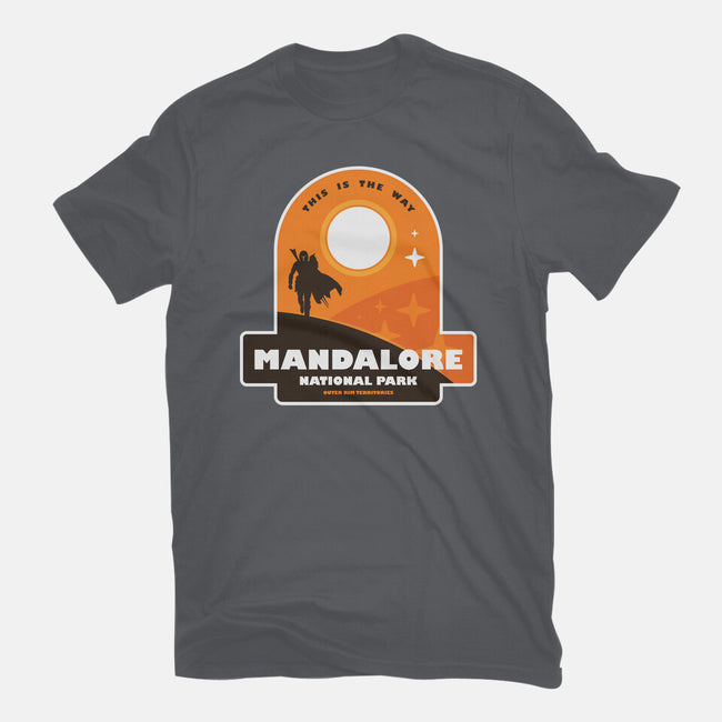 Mandalore National Park-Unisex-Basic-Tee-BadBox