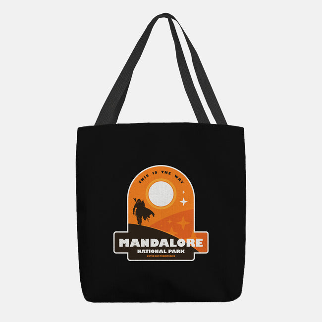 Mandalore National Park-None-Basic Tote-Bag-BadBox