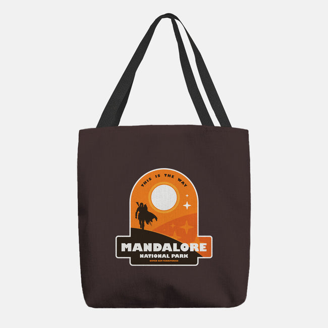 Mandalore National Park-None-Basic Tote-Bag-BadBox