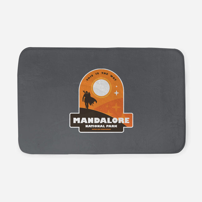 Mandalore National Park-None-Memory Foam-Bath Mat-BadBox