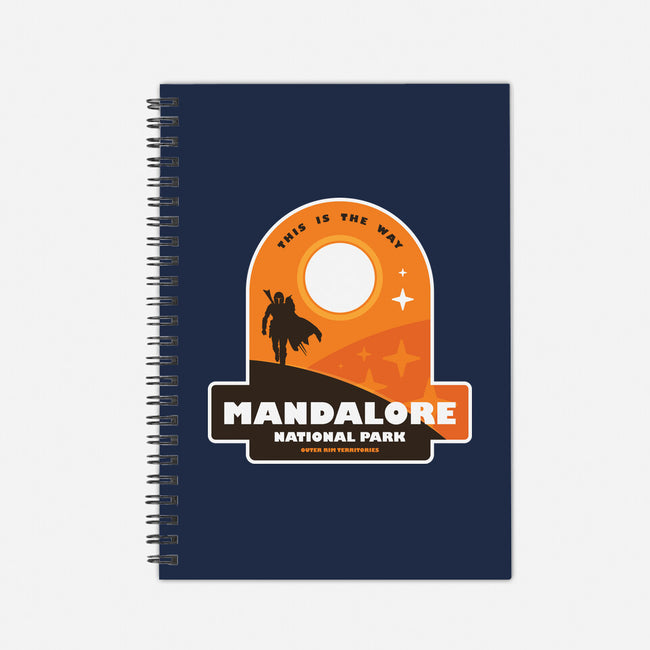 Mandalore National Park-None-Dot Grid-Notebook-BadBox