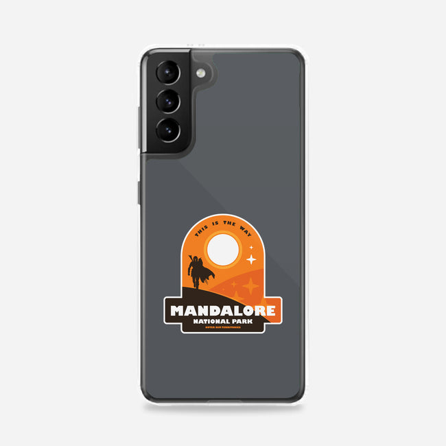 Mandalore National Park-Samsung-Snap-Phone Case-BadBox
