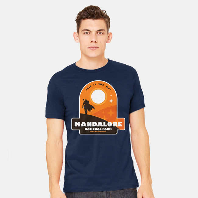 Mandalore National Park-Mens-Heavyweight-Tee-BadBox