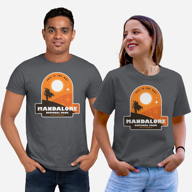 Mandalore National Park-Unisex-Basic-Tee-BadBox