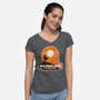 Mandalore National Park-Womens-V-Neck-Tee-BadBox