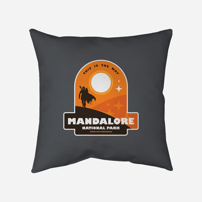 Mandalore National Park-None-Non-Removable Cover w Insert-Throw Pillow-BadBox