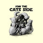Join The Cats Side-None-Fleece-Blanket-fanfabio