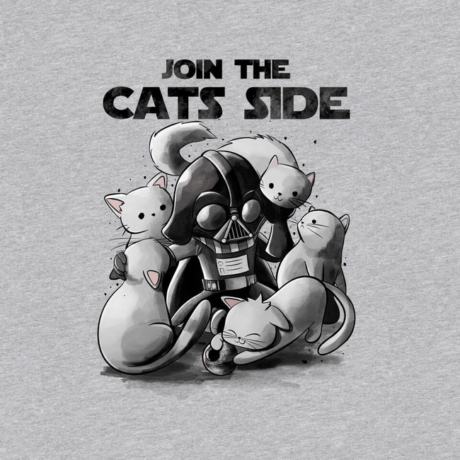 Join The Cats Side-Womens-Fitted-Tee-fanfabio