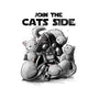 Join The Cats Side-Womens-Off Shoulder-Sweatshirt-fanfabio