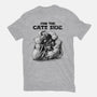 Join The Cats Side-Womens-Fitted-Tee-fanfabio