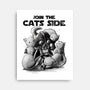 Join The Cats Side-None-Stretched-Canvas-fanfabio