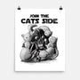 Join The Cats Side-None-Matte-Poster-fanfabio