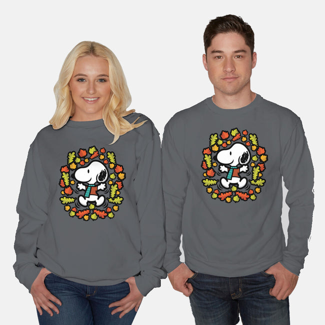 Leaf Angel-Unisex-Crew Neck-Sweatshirt-jrberger