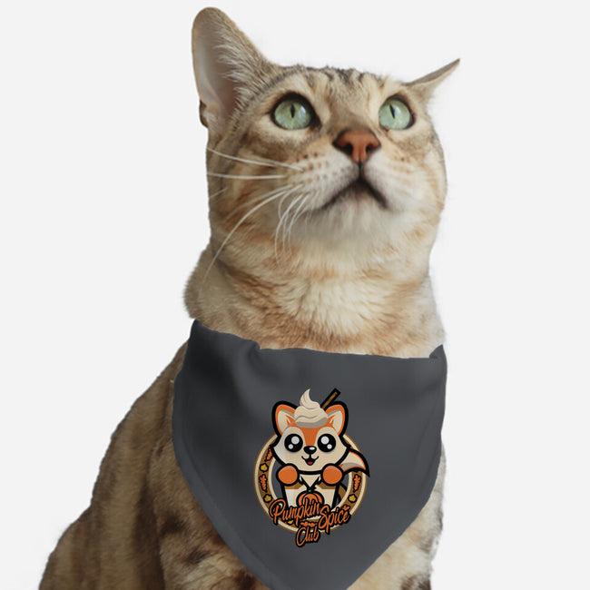 Pumpkin Spice Club-Cat-Adjustable-Pet Collar-jrberger