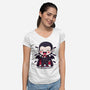 Fangtastic-Womens-V-Neck-Tee-fanfreak1