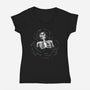 Timeless Descent-Womens-V-Neck-Tee-fanfreak1