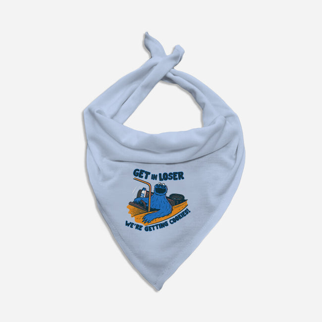 Getting Cookies-Dog-Bandana-Pet Collar-rocketman_art